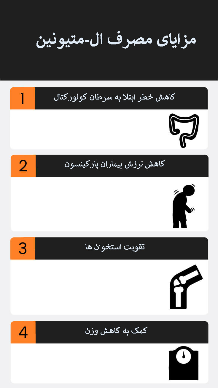 مزایای ال متیونین